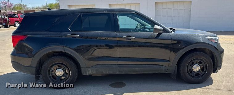 image for item EQ1285 2021 Ford Explorer Police Interceptor SUV