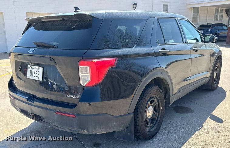 image for item EQ1285 2021 Ford Explorer Police Interceptor SUV