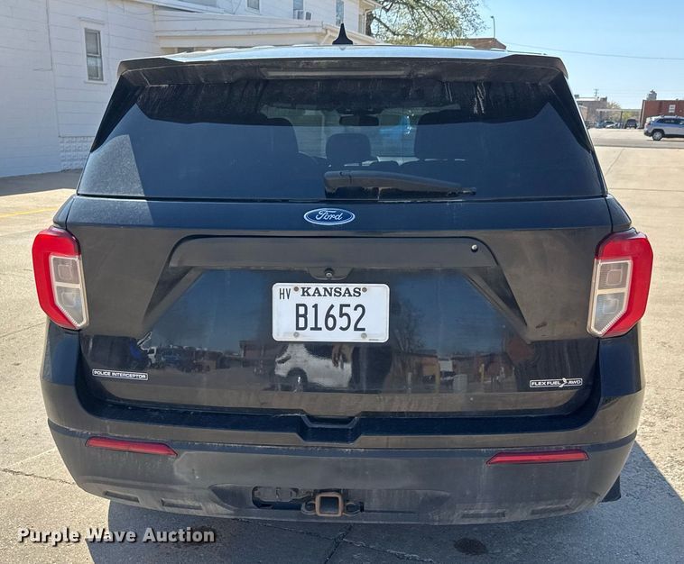 image for item EQ1285 2021 Ford Explorer Police Interceptor SUV