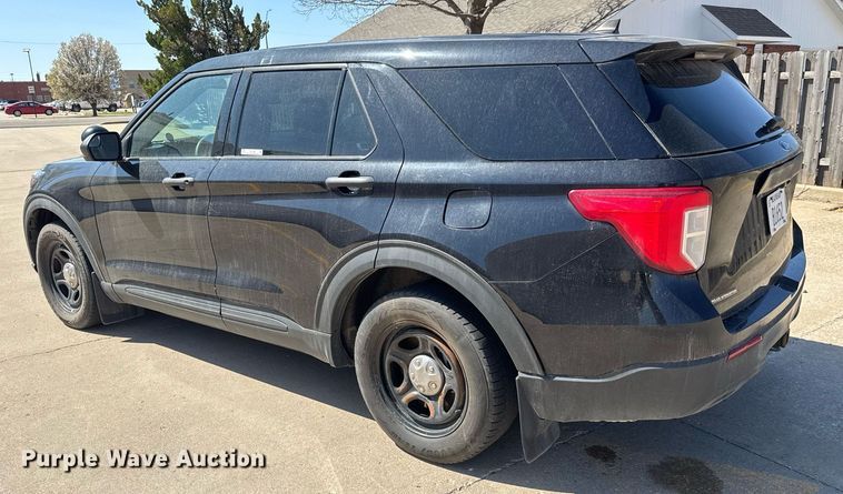 image for item EQ1285 2021 Ford Explorer Police Interceptor SUV
