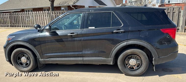 image for item EQ1285 2021 Ford Explorer Police Interceptor SUV