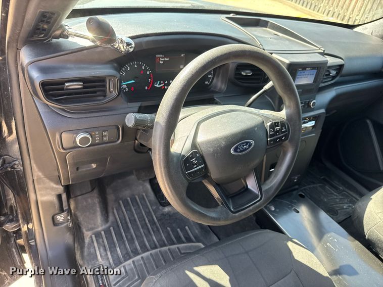 image for item EQ1285 2021 Ford Explorer Police Interceptor SUV