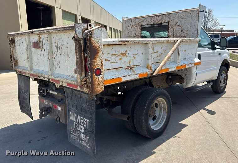 image for item EQ1291 1999 Ford F450 Super Duty  dump truck