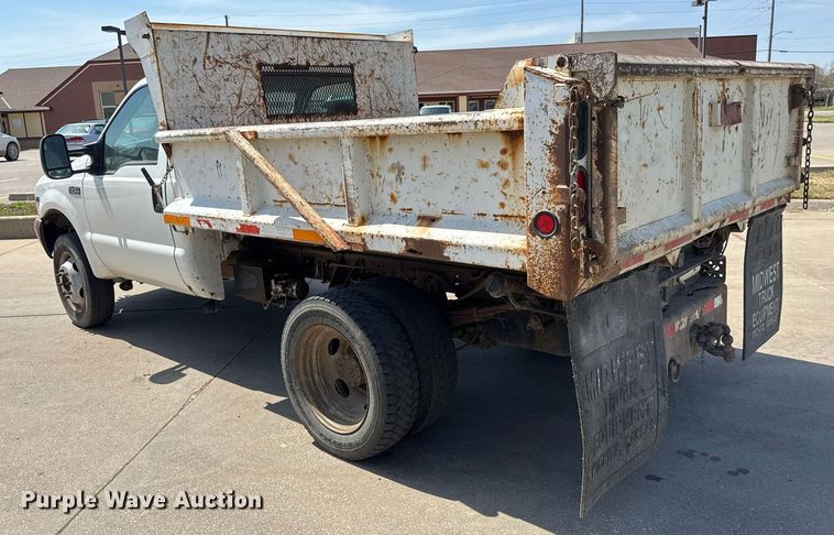 image for item EQ1291 1999 Ford F450 Super Duty  dump truck