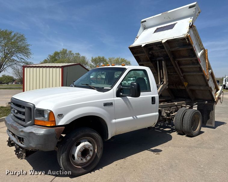 image for item EQ1291 1999 Ford F450 Super Duty  dump truck