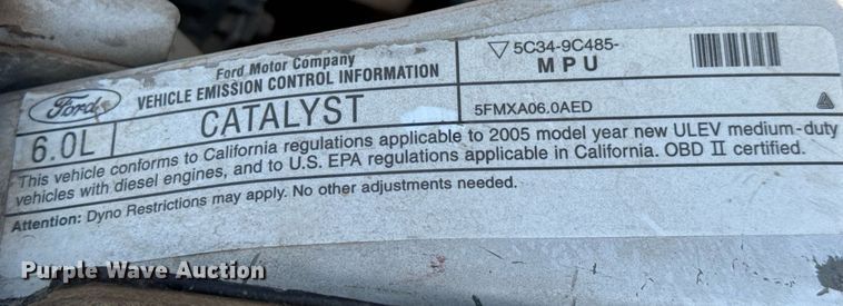 image for item EQ1291 1999 Ford F450 Super Duty  dump truck