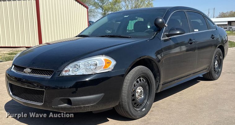 image for item EQ1293 2015 Chevrolet Impala Police Cruiser 