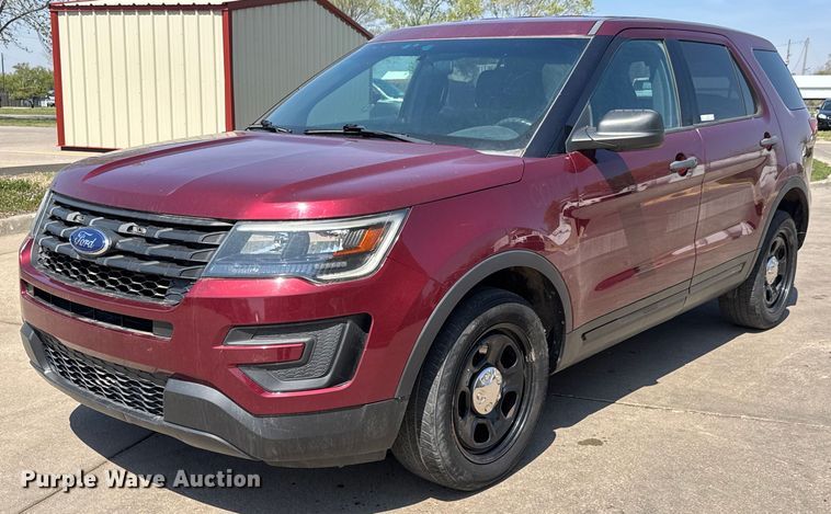 image for item EQ1297 2016 Ford Explorer Police Interceptor  SUV