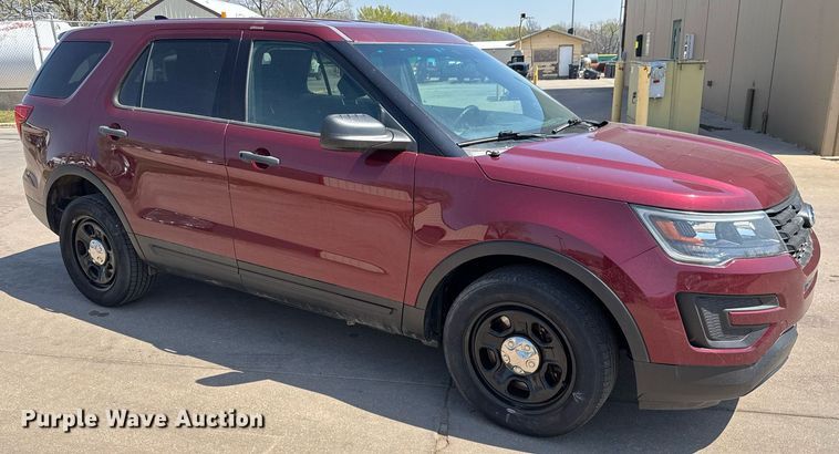 image for item EQ1297 2016 Ford Explorer Police Interceptor  SUV