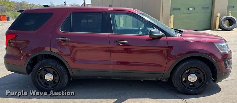 image for item EQ1297 2016 Ford Explorer Police Interceptor  SUV