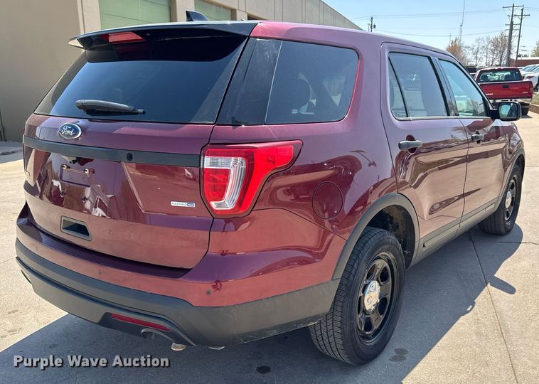 image for item EQ1297 2016 Ford Explorer Police Interceptor  SUV