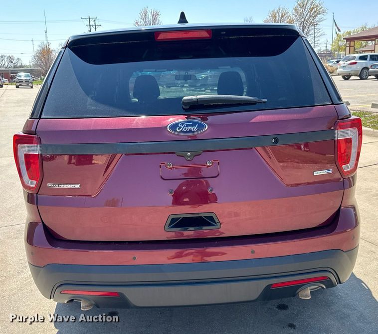 image for item EQ1297 2016 Ford Explorer Police Interceptor  SUV