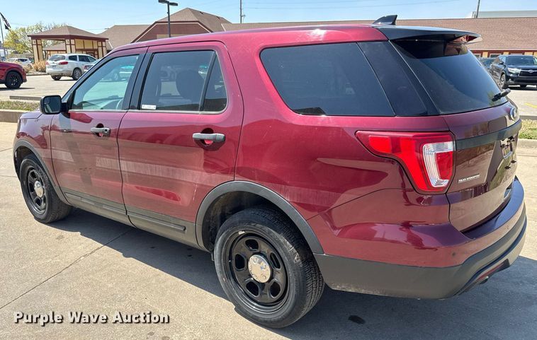 image for item EQ1297 2016 Ford Explorer Police Interceptor  SUV
