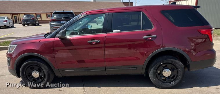 image for item EQ1297 2016 Ford Explorer Police Interceptor  SUV