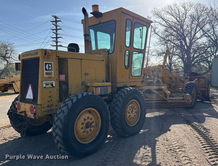 image for item EQ1300 1978 Caterpillar 120G motor grader