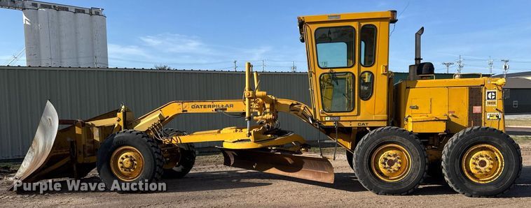 image for item EQ1300 1978 Caterpillar 120G motor grader