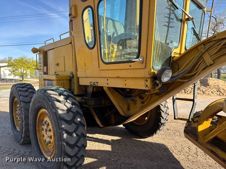 image for item EQ1300 1978 Caterpillar 120G motor grader
