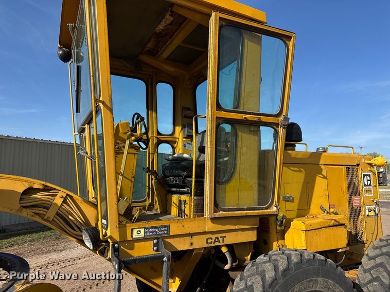 image for item EQ1300 1978 Caterpillar 120G motor grader