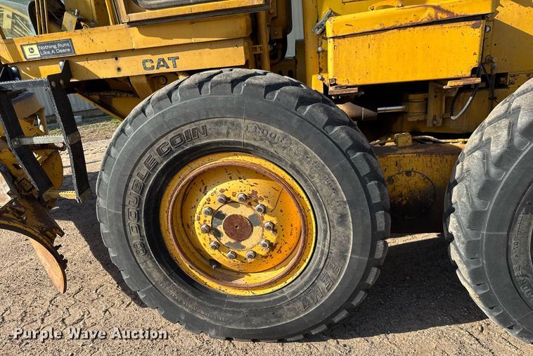 image for item EQ1300 1978 Caterpillar 120G motor grader
