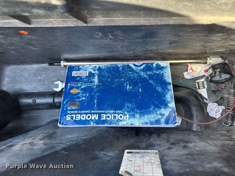 image for item EQ1302 2005 Harley Davidson FLHPI Police motorcycle