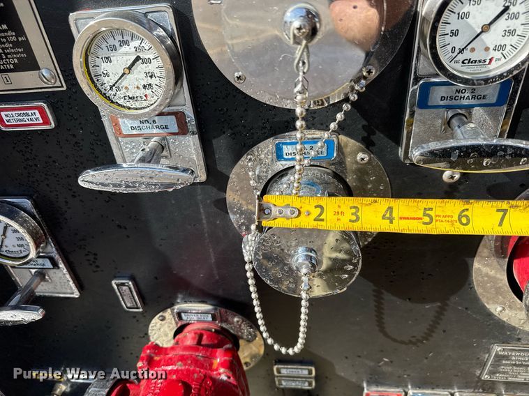 image for item EQ1303 1993 Pierce Lance quint fire truck