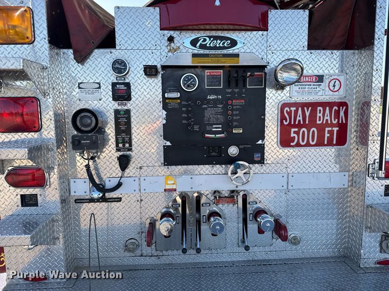 image for item EQ1303 1993 Pierce Lance quint fire truck