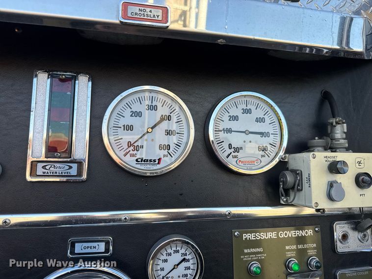 image for item EQ1303 1993 Pierce Lance quint fire truck