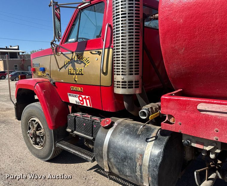 image for item EQ1308 1979 GMC Brigadier tank truck