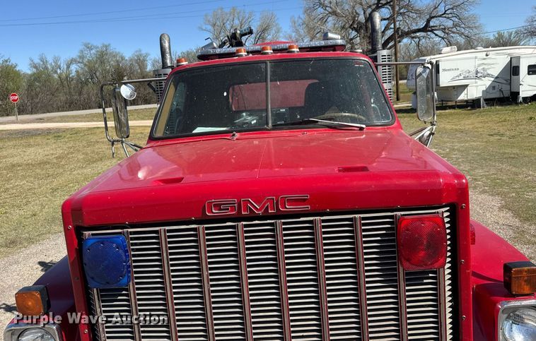 image for item EQ1308 1979 GMC Brigadier tank truck