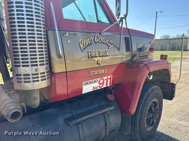 image for item EQ1308 1979 GMC Brigadier tank truck