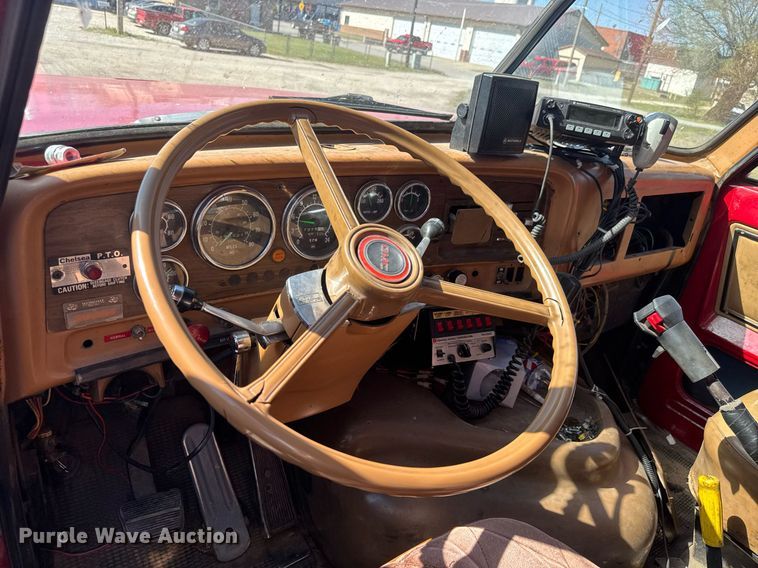 image for item EQ1308 1979 GMC Brigadier tank truck