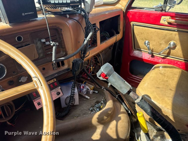 image for item EQ1308 1979 GMC Brigadier tank truck