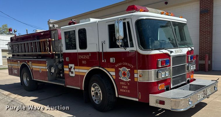 image for item EQ1310 1994 Pierce pumper fire truck