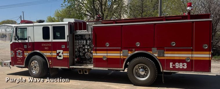 image for item EQ1310 1994 Pierce pumper fire truck