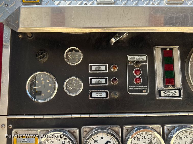 image for item EQ1310 1994 Pierce pumper fire truck