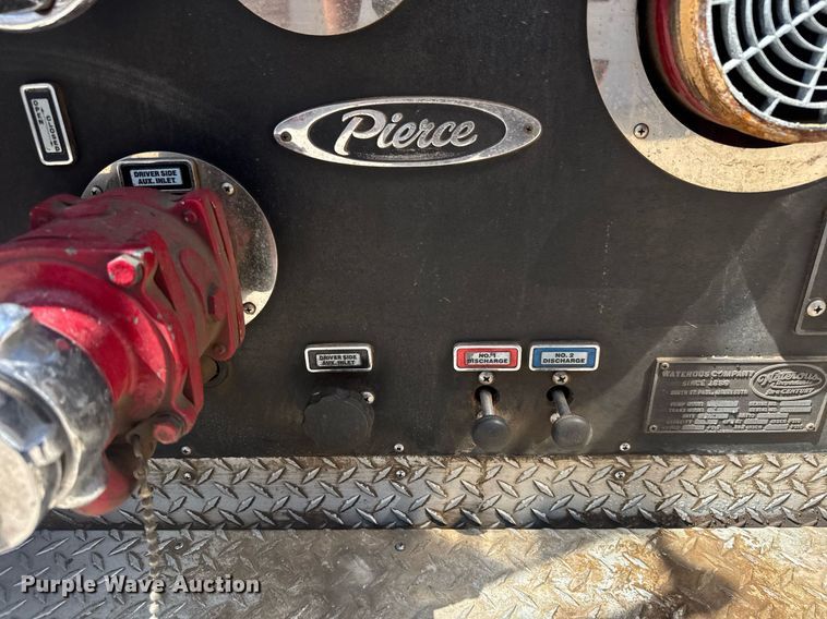 image for item EQ1310 1994 Pierce pumper fire truck