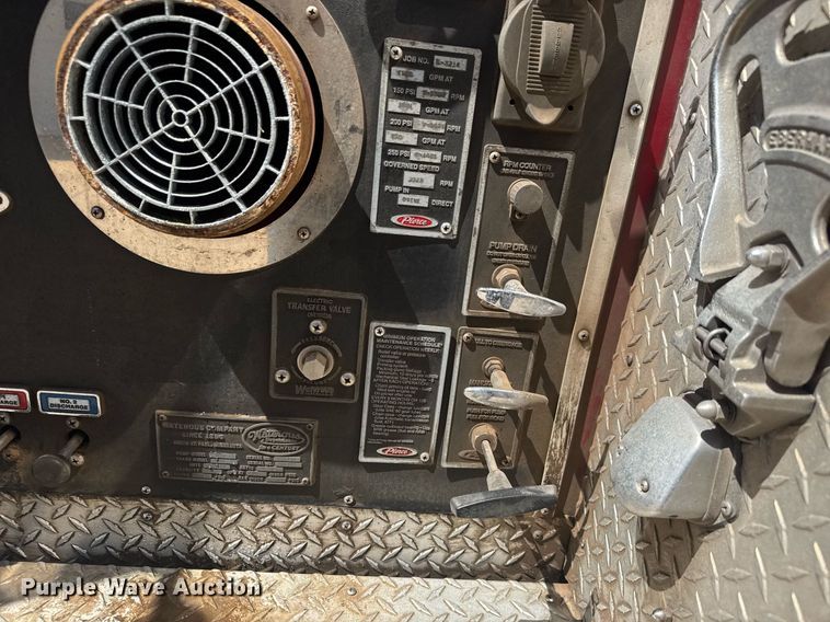 image for item EQ1310 1994 Pierce pumper fire truck