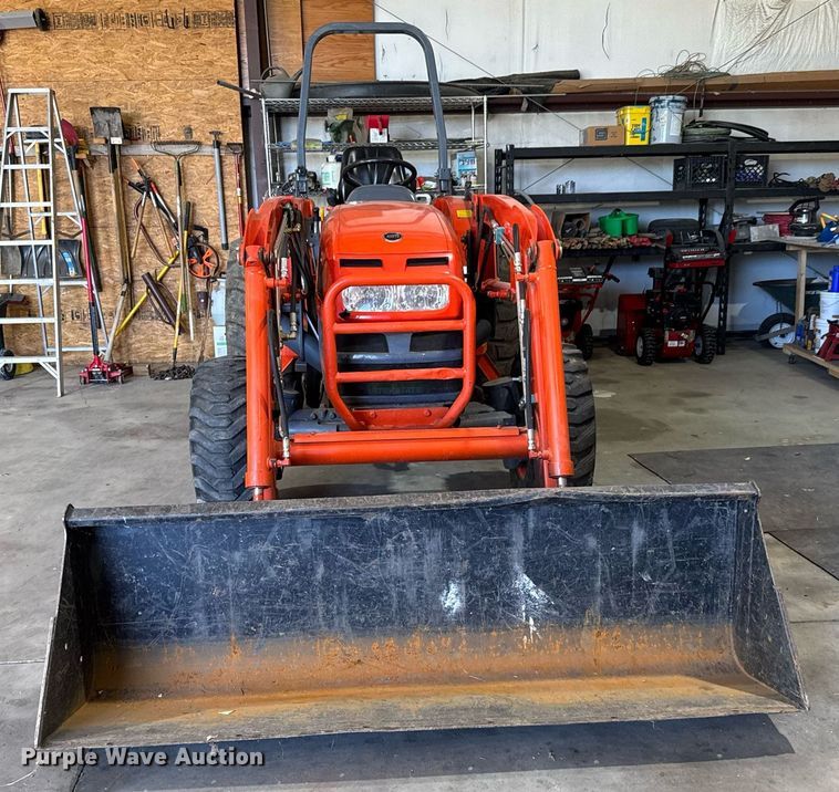 image for item EQ1374 2007 Kioti DK45HSE MFWD tractor