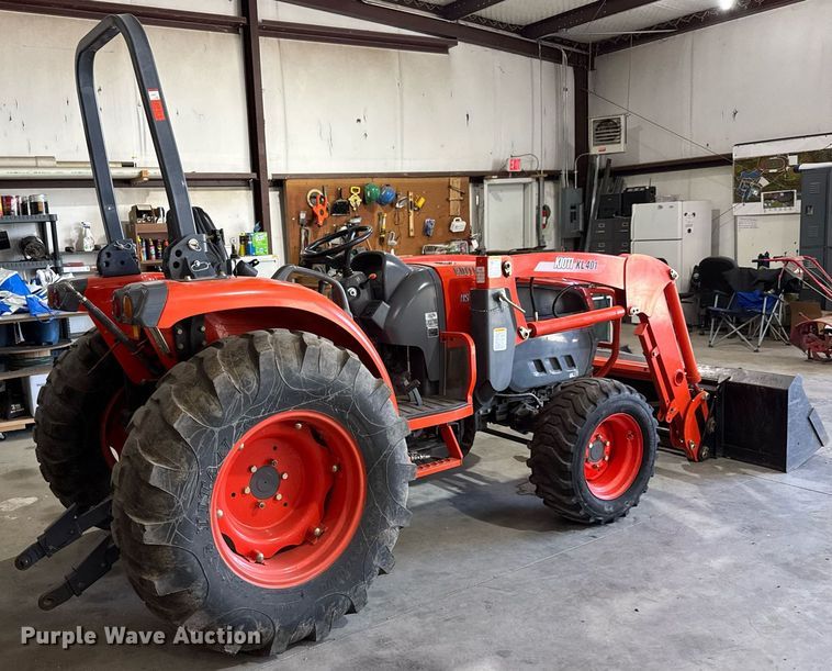 image for item EQ1374 2007 Kioti DK45HSE MFWD tractor