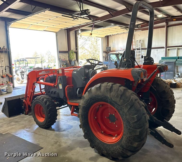 image for item EQ1374 2007 Kioti DK45HSE MFWD tractor