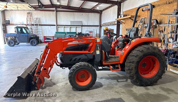 image for item EQ1374 2007 Kioti DK45HSE MFWD tractor