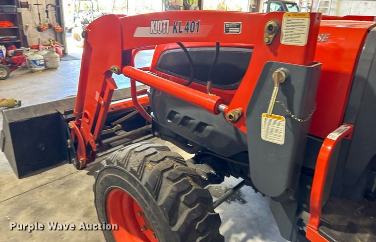 image for item EQ1374 2007 Kioti DK45HSE MFWD tractor