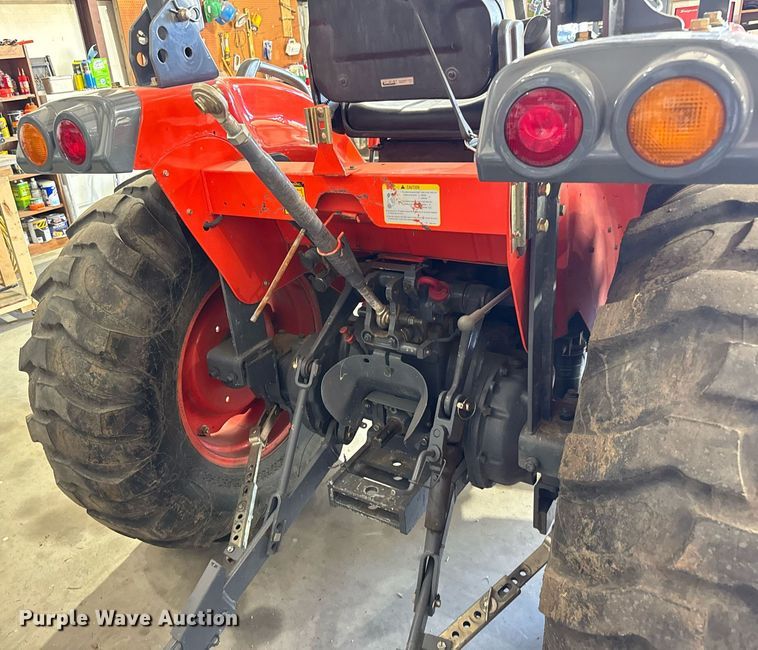 image for item EQ1374 2007 Kioti DK45HSE MFWD tractor