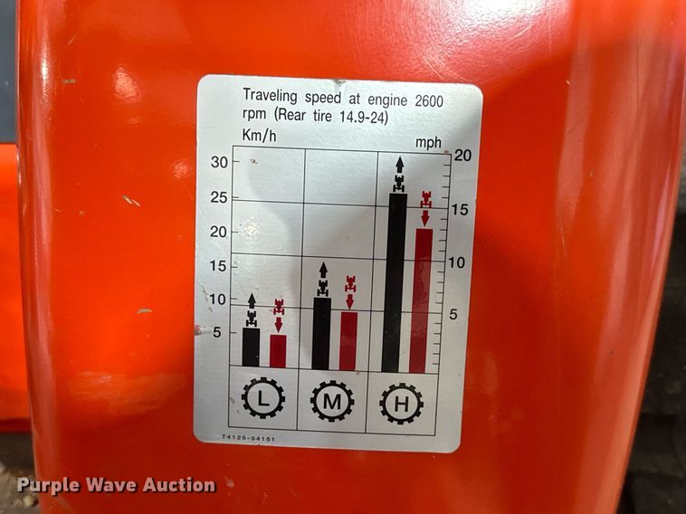 image for item EQ1374 2007 Kioti DK45HSE MFWD tractor