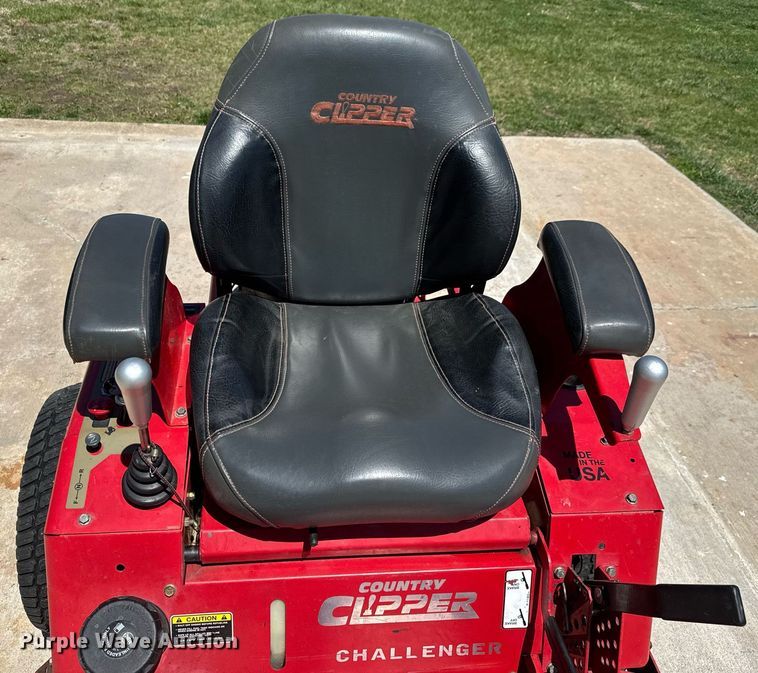 image for item EQ1375 2013 Country Clipper Challenger ZTR lawn mower