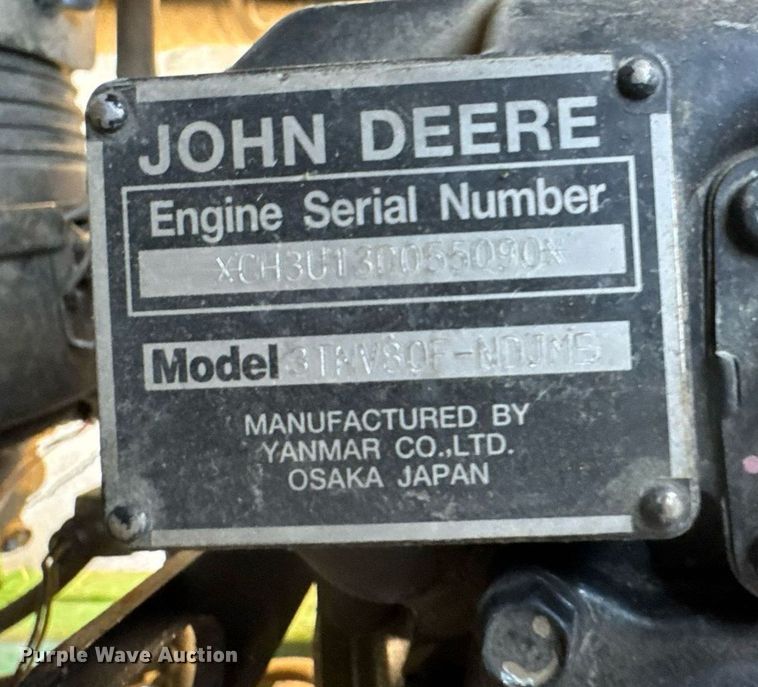 image for item EQ1376 John Deere 1550 Terrain Cut lawn mower