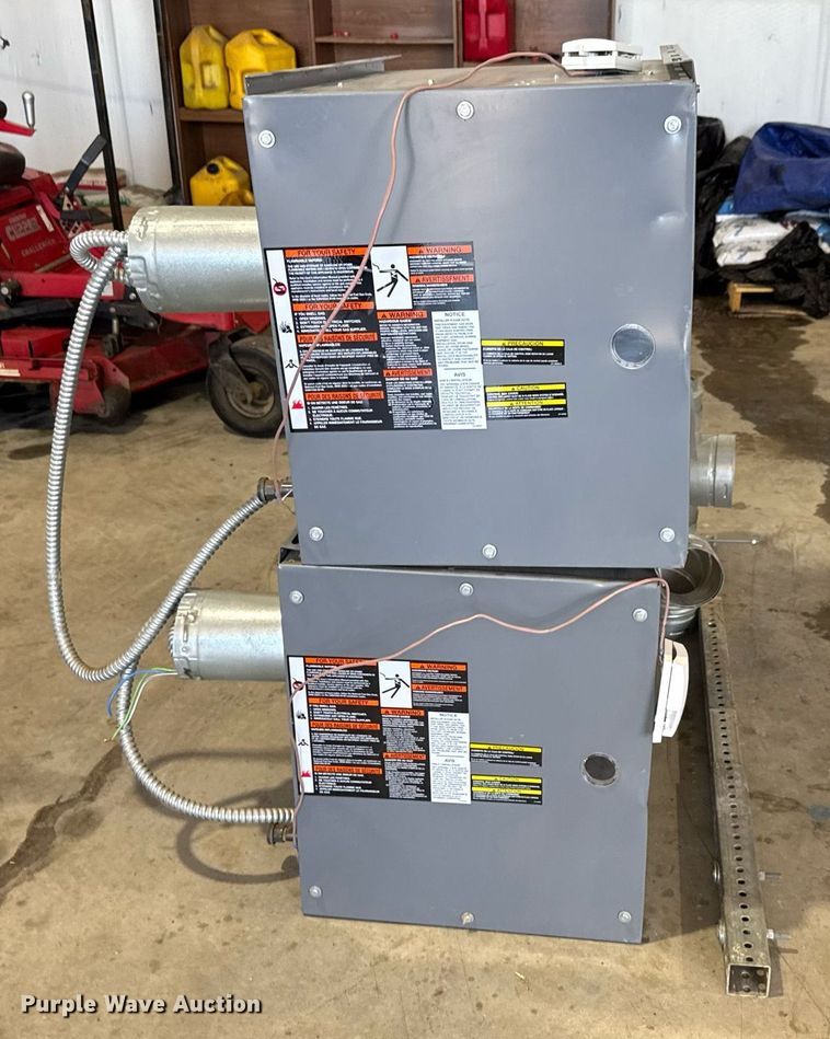 image for item EQ1380 (2) Dayton 2RYV3 overhead heaters