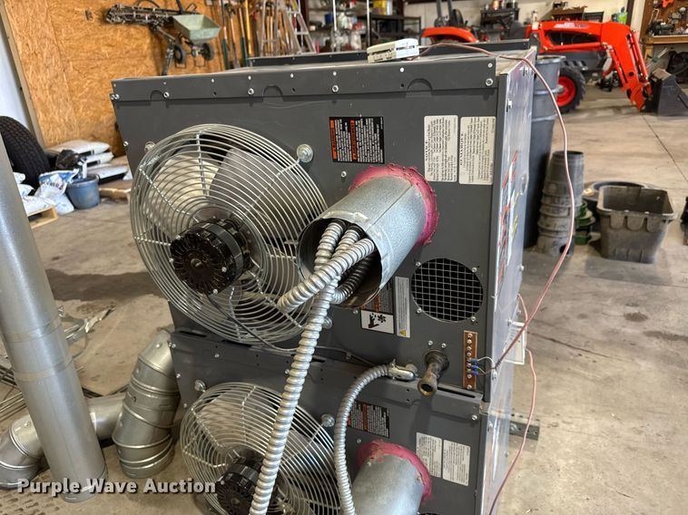 image for item EQ1380 (2) Dayton 2RYV3 overhead heaters