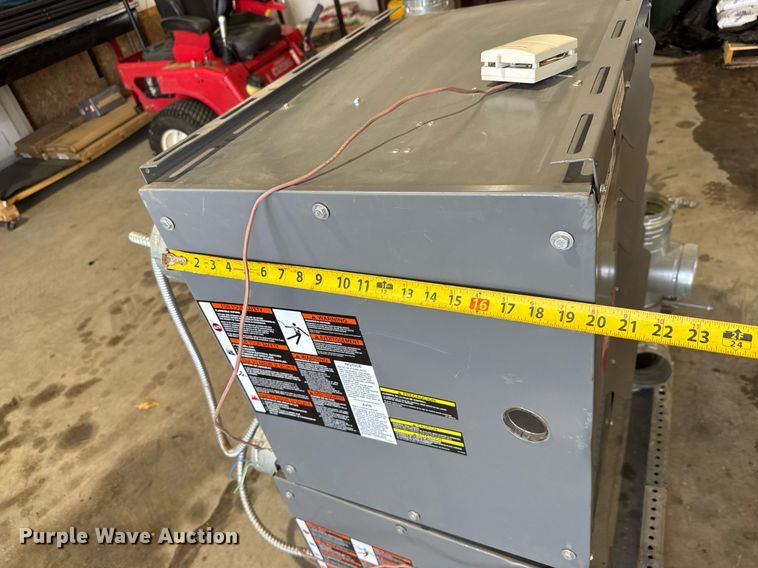 image for item EQ1380 (2) Dayton 2RYV3 overhead heaters