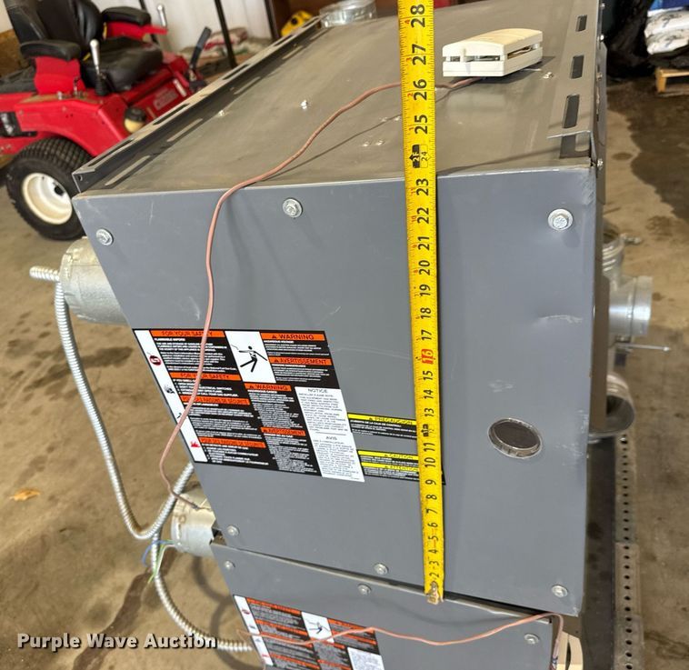 image for item EQ1380 (2) Dayton 2RYV3 overhead heaters